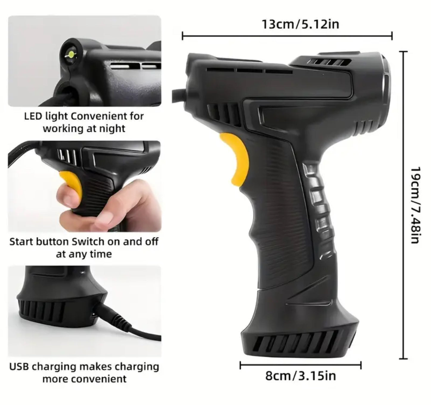 Power compressor gun