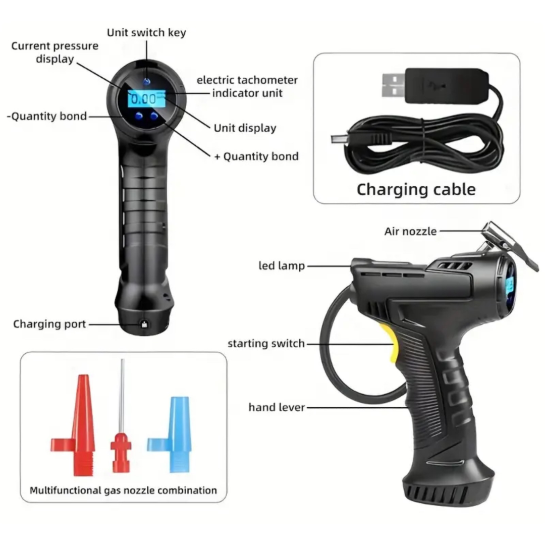 Power compressor gun